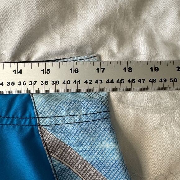O'Neill Men's Blue/Black Board Swimming‎ Trunks Size 32 Surf Sand Beach Pool - Picture 7 of 11